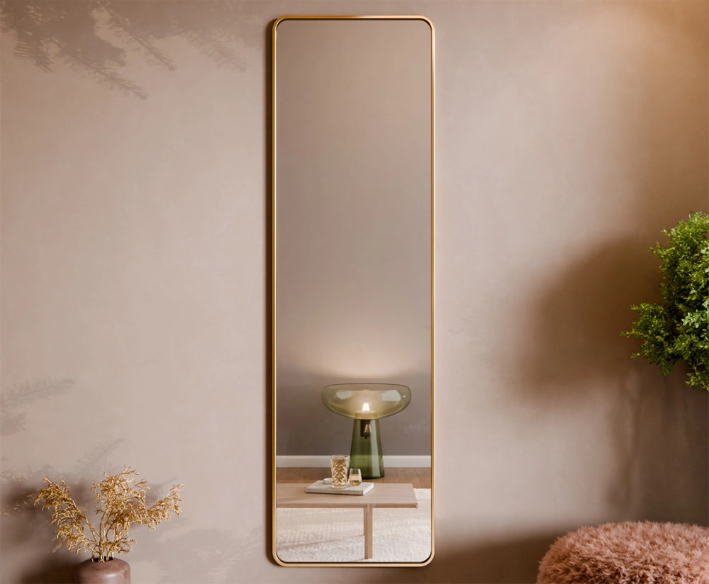 Lustro w Ramie Zaokrąglone Rogi Lustro w Ramie Zaokrąglone Rogi