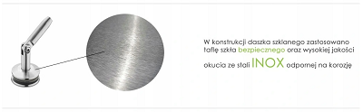 Inox Mocowanie Daszku