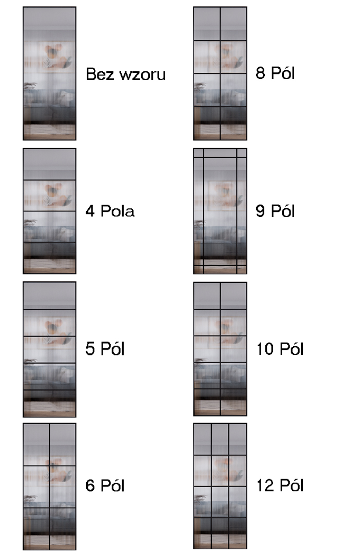 Wzór Wypełnienia Ścianki Szklanej
