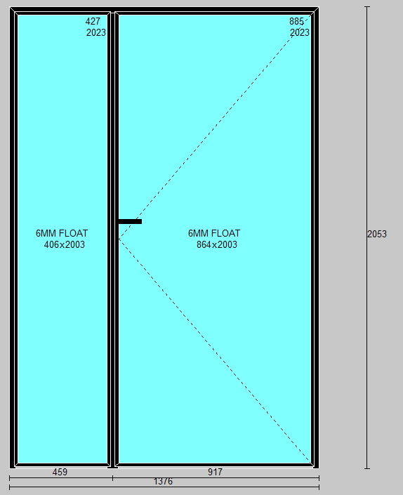 Drzwi Loft DWUSKRZYDŁOWE INDYWIDUALNE ZAMÓWIENIE