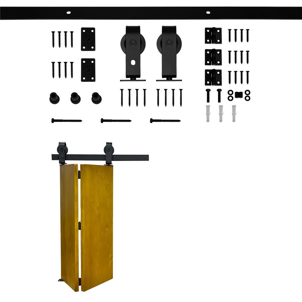 System Drzwi Przesuwnych Harmonijkowych Barn Door Loft 97cm M00307