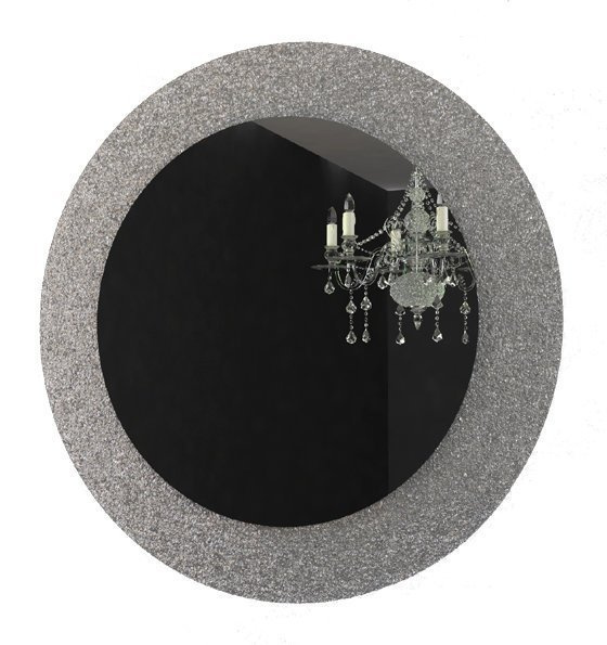 LUSTRO OKRĄGŁE MONIKA MILENIUM 60 SREBRNA 45